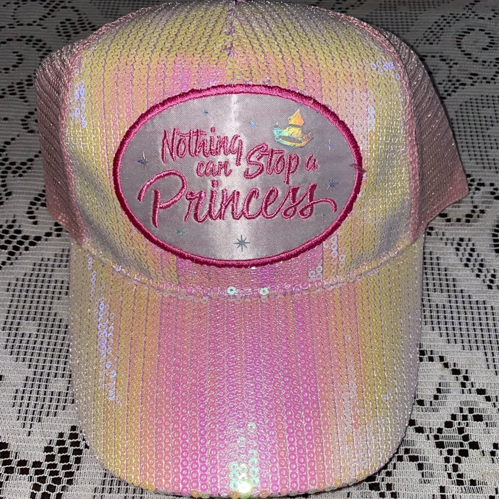 DISNEY PARKS NOTHING CAN STOP A PRINCESS YOUTH HAT